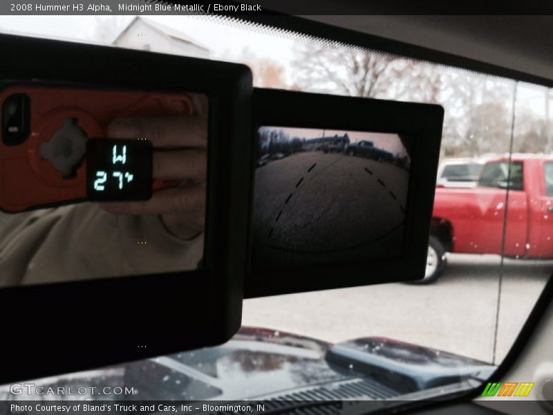 Midnight Blue Metallic / Ebony Black 2008 Hummer H3 Alpha