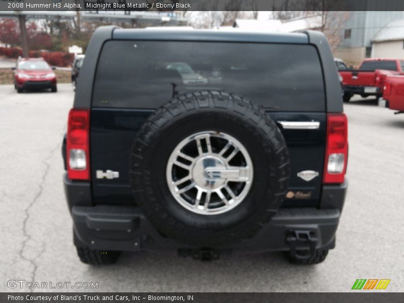 Midnight Blue Metallic / Ebony Black 2008 Hummer H3 Alpha