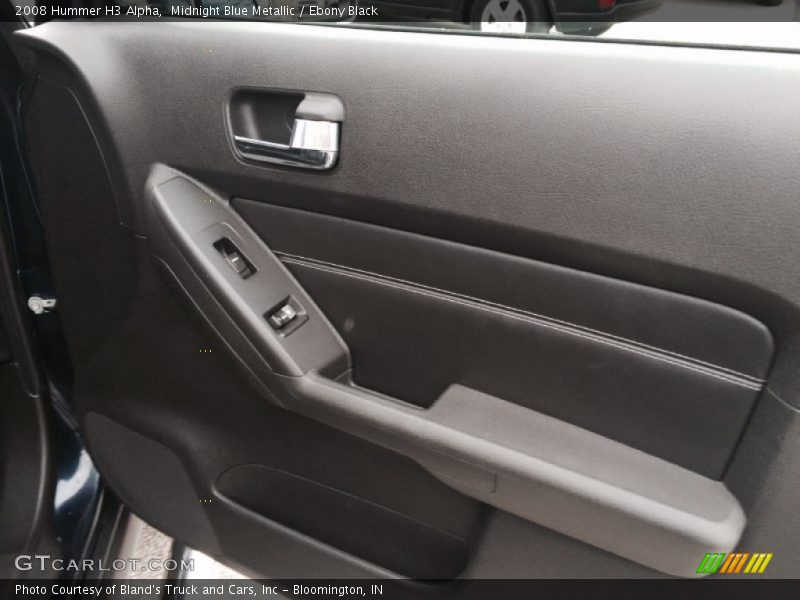 Midnight Blue Metallic / Ebony Black 2008 Hummer H3 Alpha