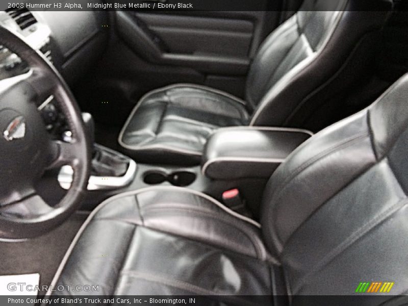 Midnight Blue Metallic / Ebony Black 2008 Hummer H3 Alpha