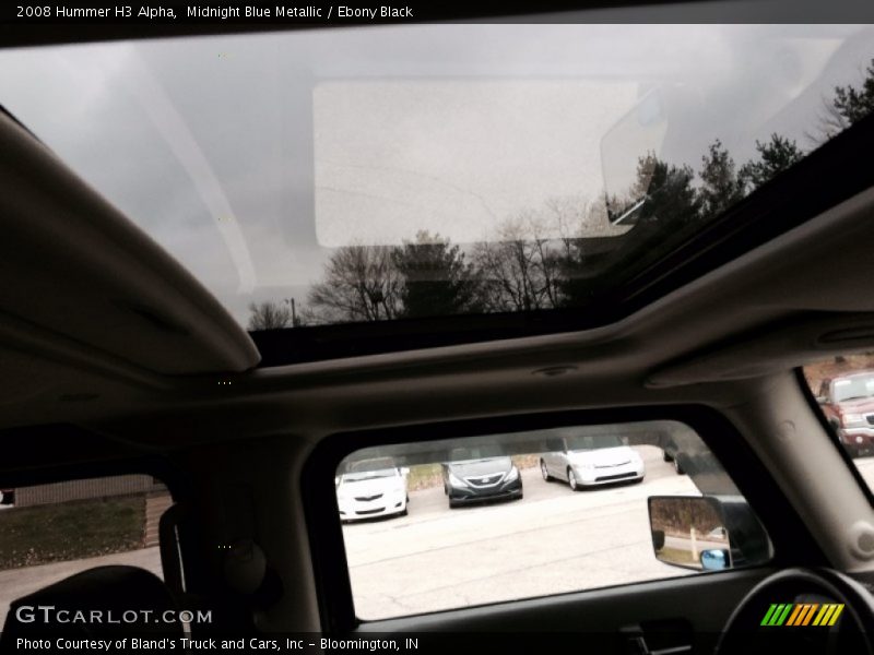 Midnight Blue Metallic / Ebony Black 2008 Hummer H3 Alpha
