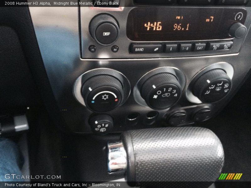 Midnight Blue Metallic / Ebony Black 2008 Hummer H3 Alpha