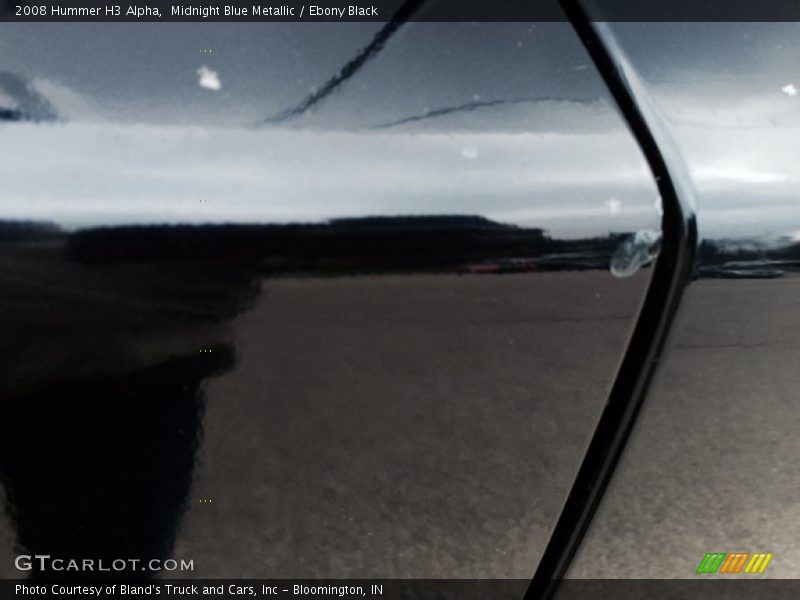 Midnight Blue Metallic / Ebony Black 2008 Hummer H3 Alpha