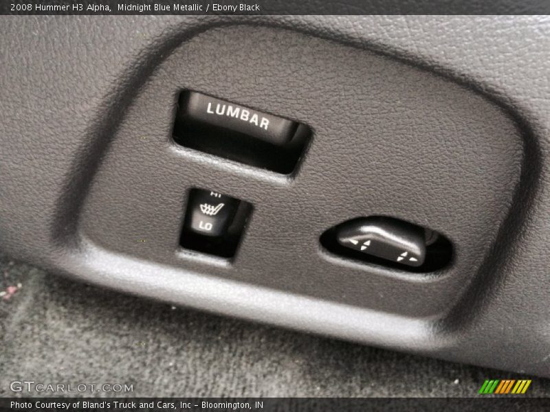 Midnight Blue Metallic / Ebony Black 2008 Hummer H3 Alpha