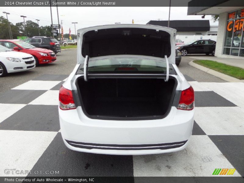 Summit White / Cocoa/Light Neutral 2014 Chevrolet Cruze LT