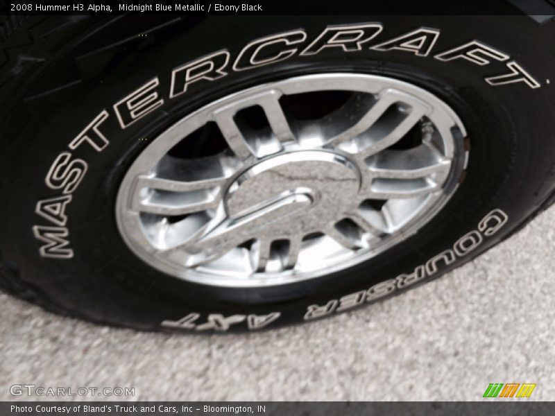 Midnight Blue Metallic / Ebony Black 2008 Hummer H3 Alpha