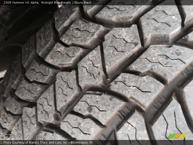Midnight Blue Metallic / Ebony Black 2008 Hummer H3 Alpha