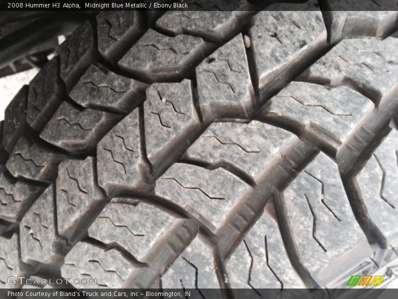 Midnight Blue Metallic / Ebony Black 2008 Hummer H3 Alpha