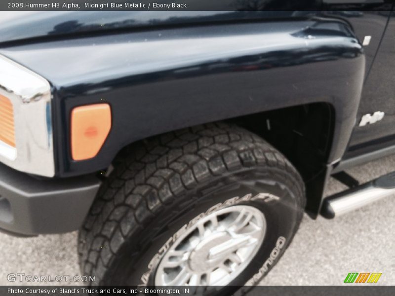 Midnight Blue Metallic / Ebony Black 2008 Hummer H3 Alpha