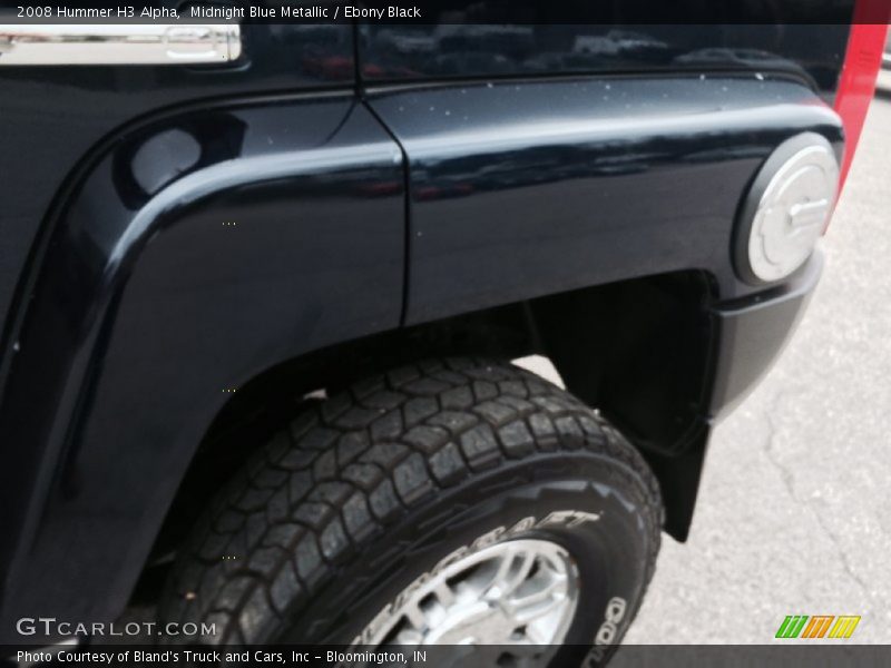 Midnight Blue Metallic / Ebony Black 2008 Hummer H3 Alpha