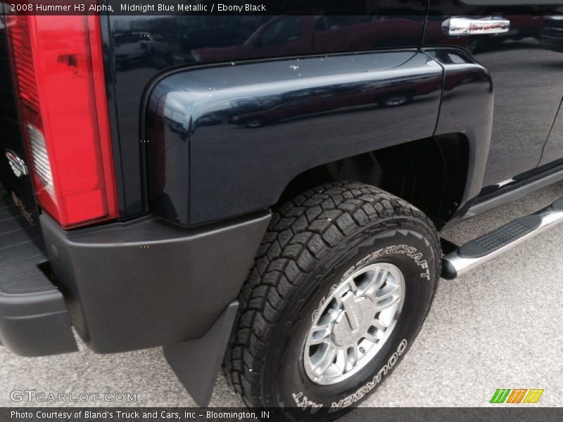 Midnight Blue Metallic / Ebony Black 2008 Hummer H3 Alpha