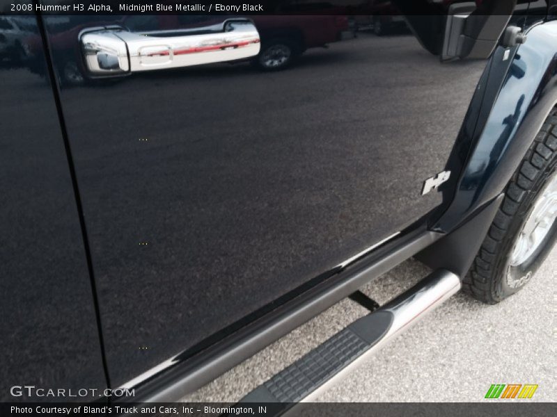 Midnight Blue Metallic / Ebony Black 2008 Hummer H3 Alpha
