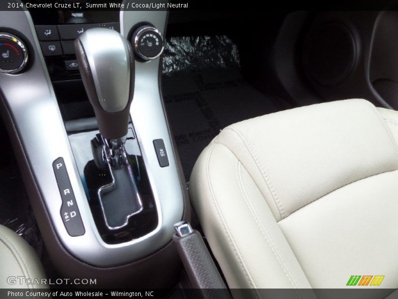 Summit White / Cocoa/Light Neutral 2014 Chevrolet Cruze LT