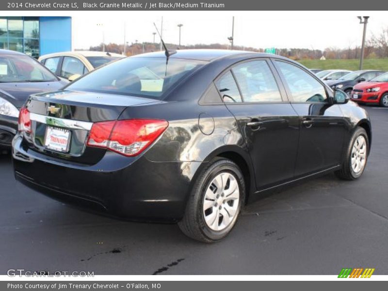 Black Granite Metallic / Jet Black/Medium Titanium 2014 Chevrolet Cruze LS