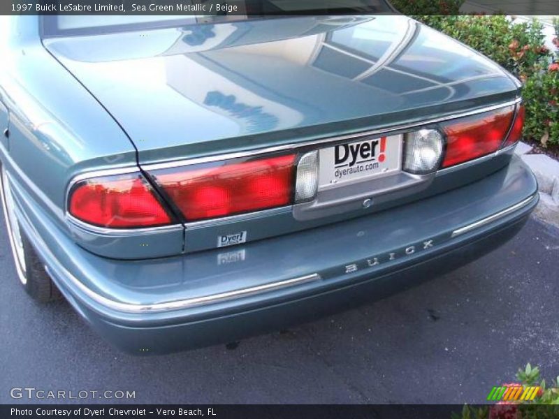 Sea Green Metallic / Beige 1997 Buick LeSabre Limited