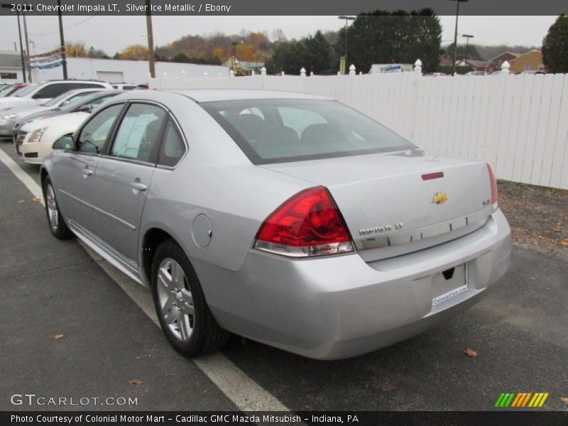 Silver Ice Metallic / Ebony 2011 Chevrolet Impala LT