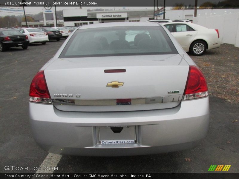 Silver Ice Metallic / Ebony 2011 Chevrolet Impala LT