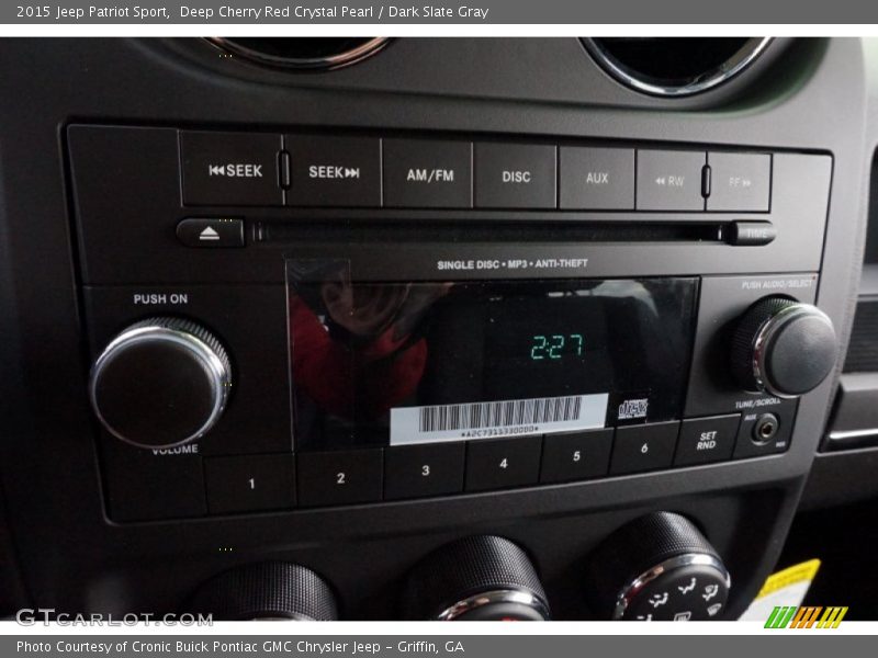 Audio System of 2015 Patriot Sport