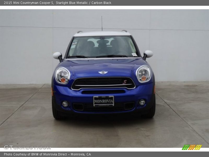 Starlight Blue Metallic / Carbon Black 2015 Mini Countryman Cooper S