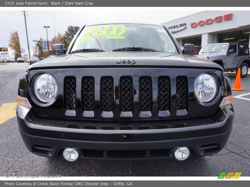 Black / Dark Slate Gray 2015 Jeep Patriot Sport