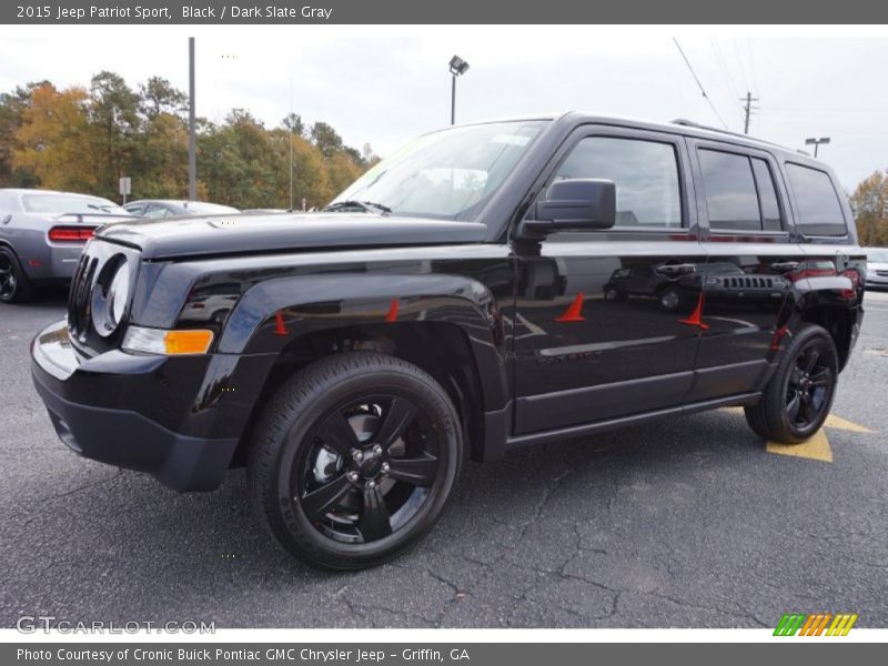 Black / Dark Slate Gray 2015 Jeep Patriot Sport