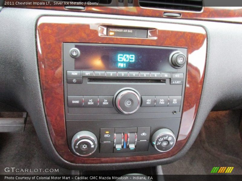 Silver Ice Metallic / Ebony 2011 Chevrolet Impala LT