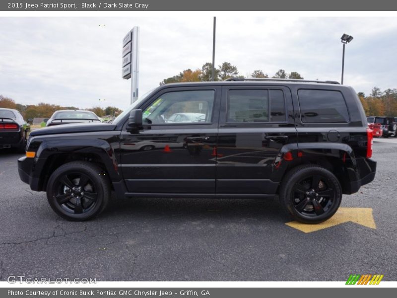 Black / Dark Slate Gray 2015 Jeep Patriot Sport