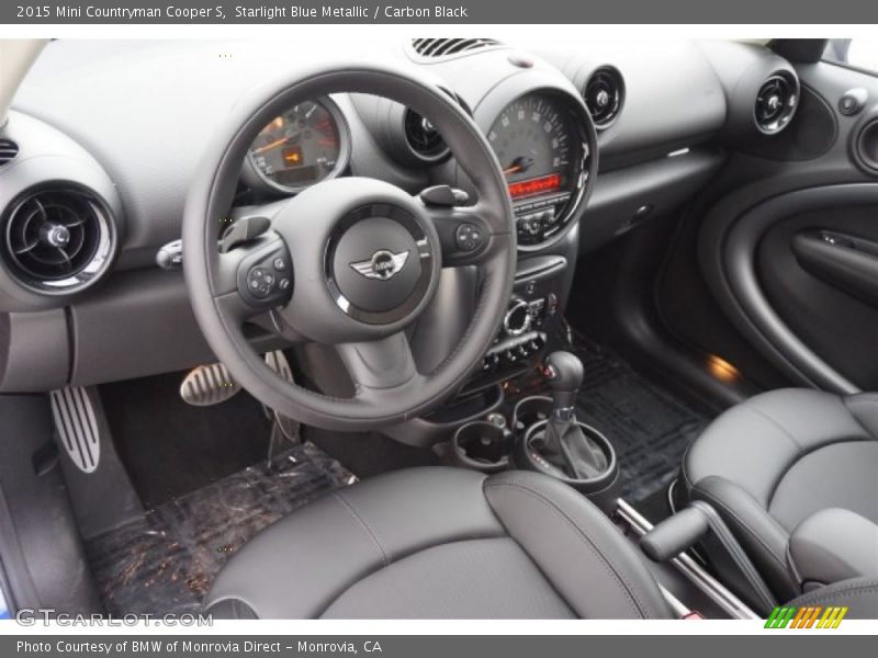  2015 Countryman Cooper S Carbon Black Interior