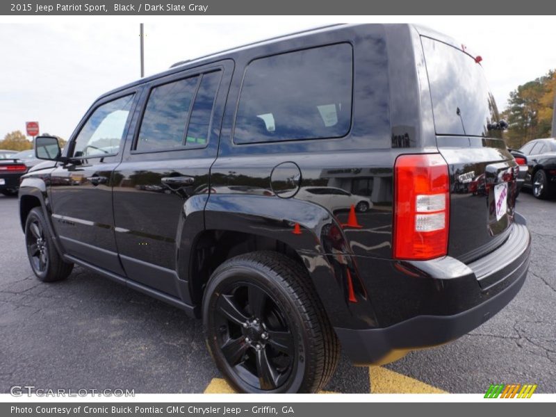 Black / Dark Slate Gray 2015 Jeep Patriot Sport