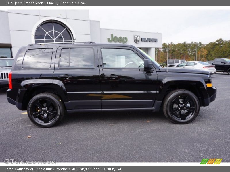 Black / Dark Slate Gray 2015 Jeep Patriot Sport