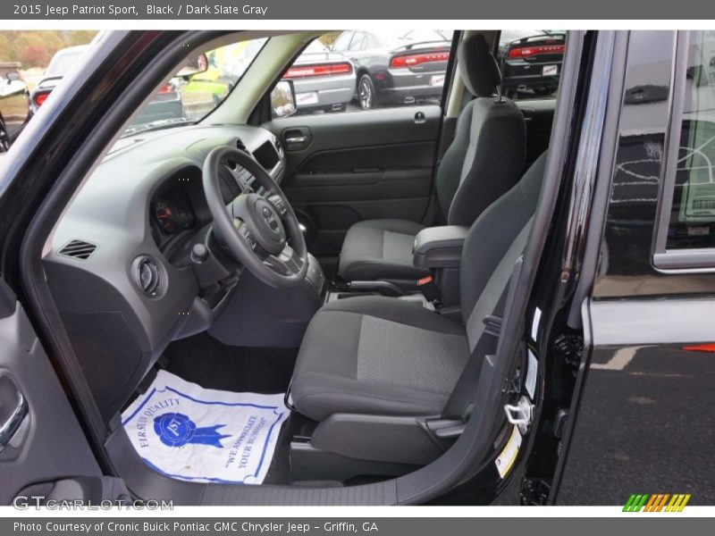 Black / Dark Slate Gray 2015 Jeep Patriot Sport