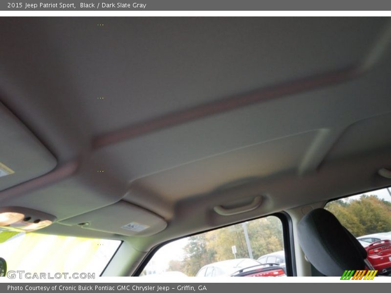 Black / Dark Slate Gray 2015 Jeep Patriot Sport
