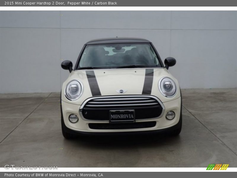 Pepper White / Carbon Black 2015 Mini Cooper Hardtop 2 Door