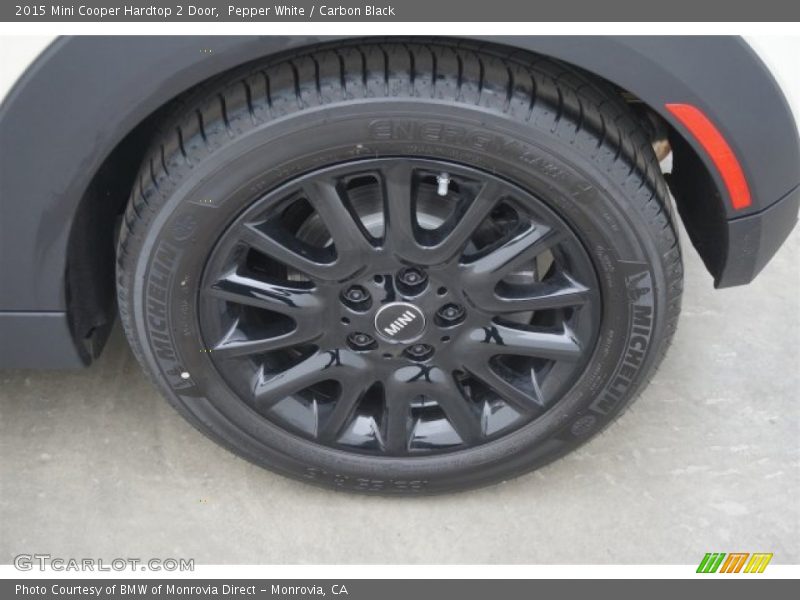 Pepper White / Carbon Black 2015 Mini Cooper Hardtop 2 Door
