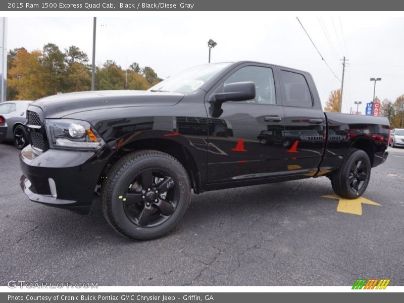  2015 1500 Express Quad Cab Black