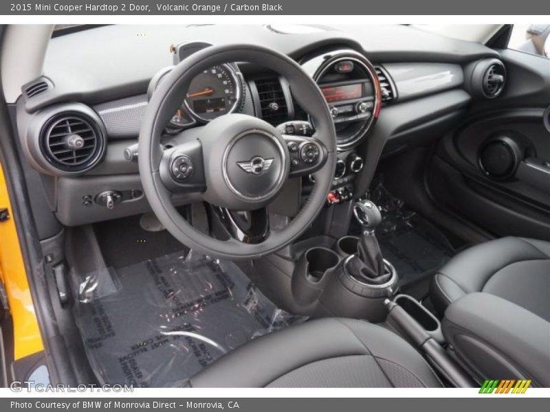 Volcanic Orange / Carbon Black 2015 Mini Cooper Hardtop 2 Door