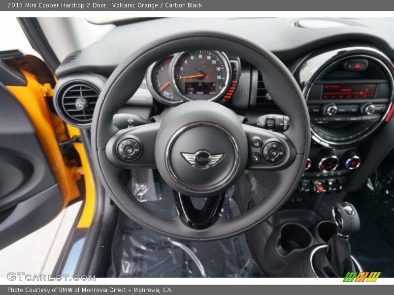 Volcanic Orange / Carbon Black 2015 Mini Cooper Hardtop 2 Door