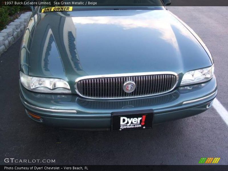 Sea Green Metallic / Beige 1997 Buick LeSabre Limited