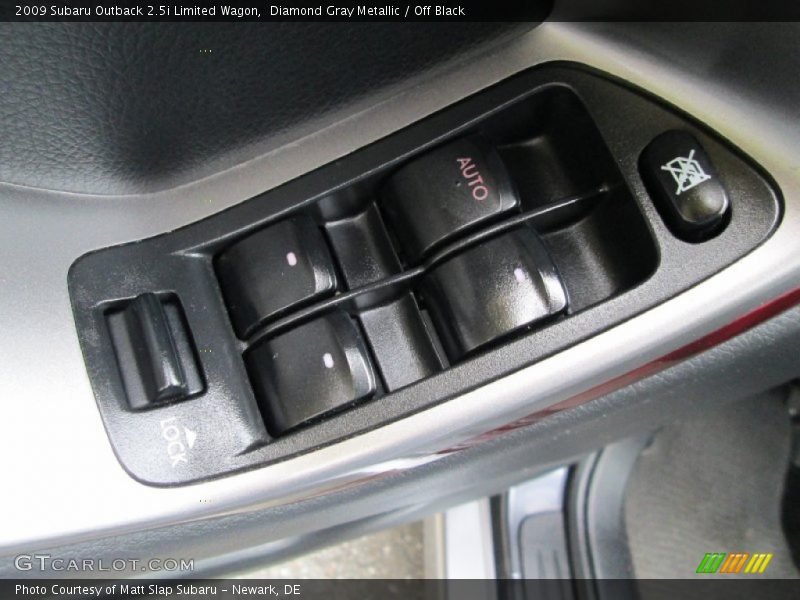 Diamond Gray Metallic / Off Black 2009 Subaru Outback 2.5i Limited Wagon