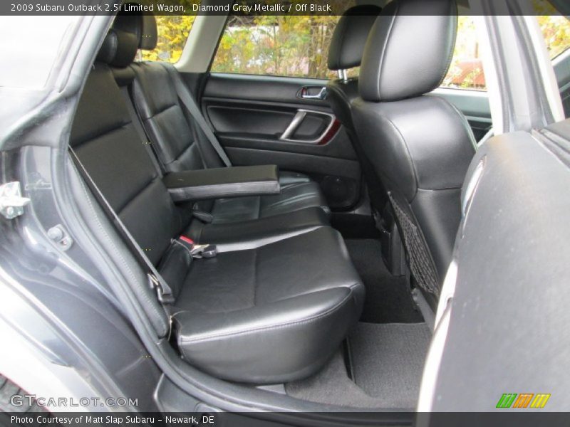 Diamond Gray Metallic / Off Black 2009 Subaru Outback 2.5i Limited Wagon