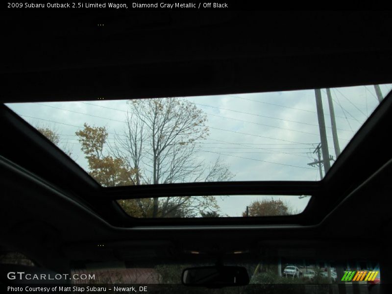 Diamond Gray Metallic / Off Black 2009 Subaru Outback 2.5i Limited Wagon