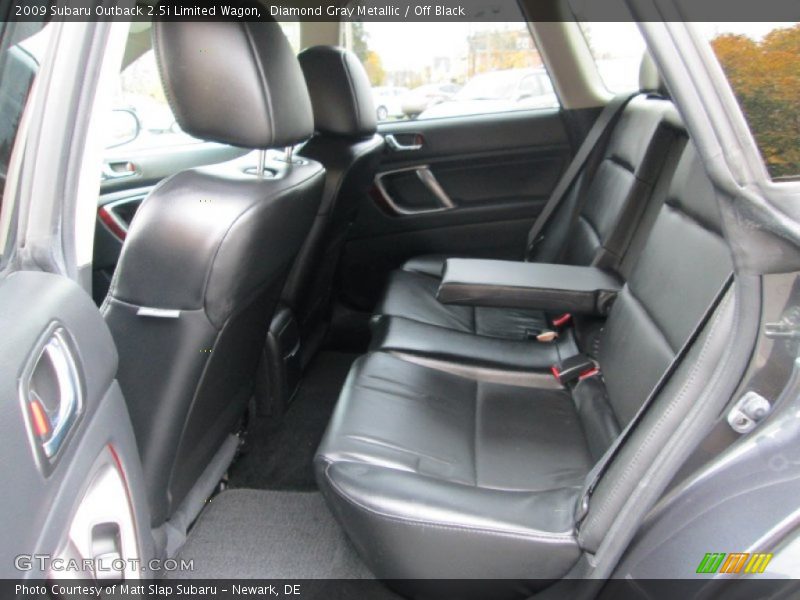 Diamond Gray Metallic / Off Black 2009 Subaru Outback 2.5i Limited Wagon