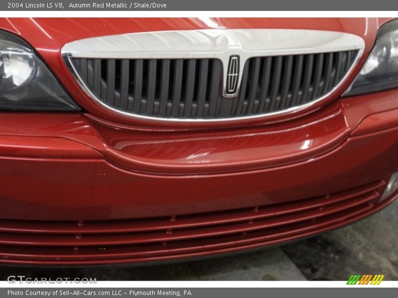 Autumn Red Metallic / Shale/Dove 2004 Lincoln LS V8