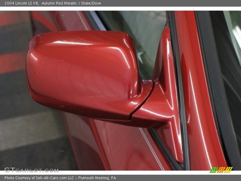 Autumn Red Metallic / Shale/Dove 2004 Lincoln LS V8