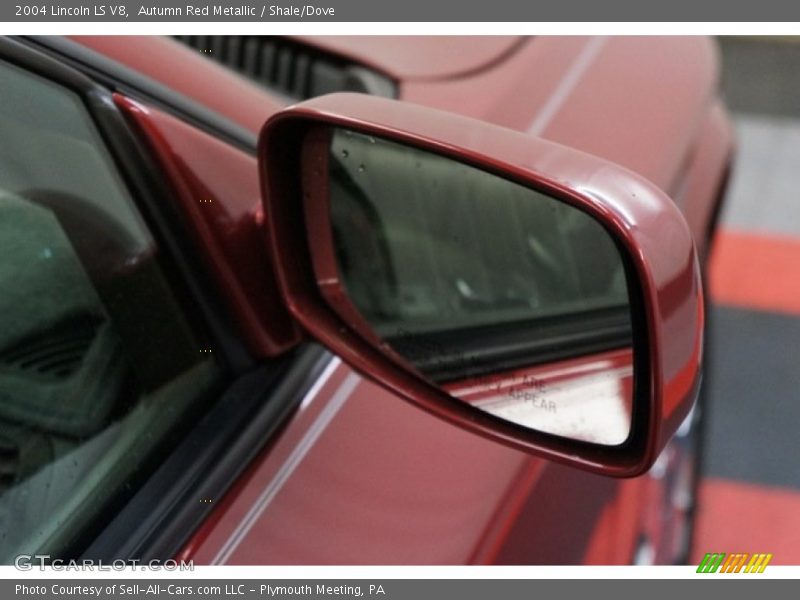 Autumn Red Metallic / Shale/Dove 2004 Lincoln LS V8