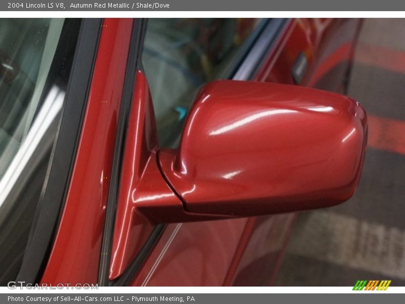 Autumn Red Metallic / Shale/Dove 2004 Lincoln LS V8