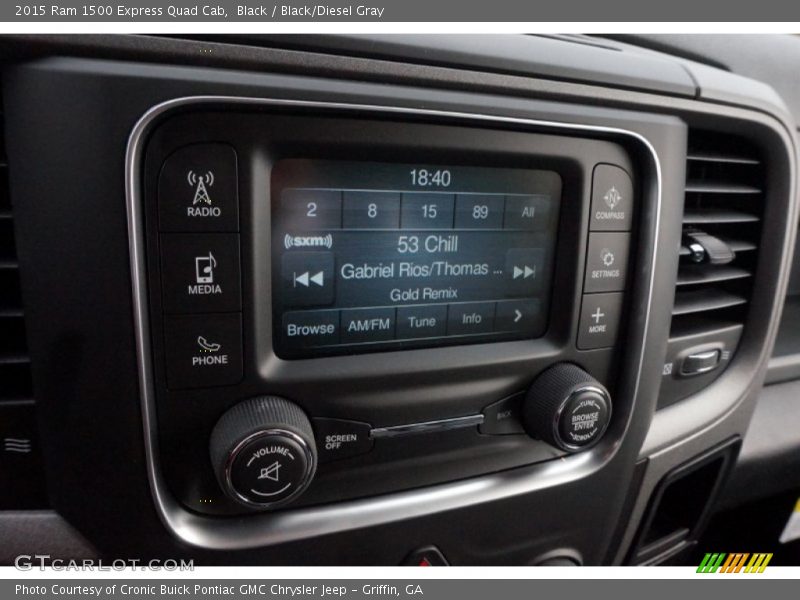 Audio System of 2015 1500 Express Quad Cab