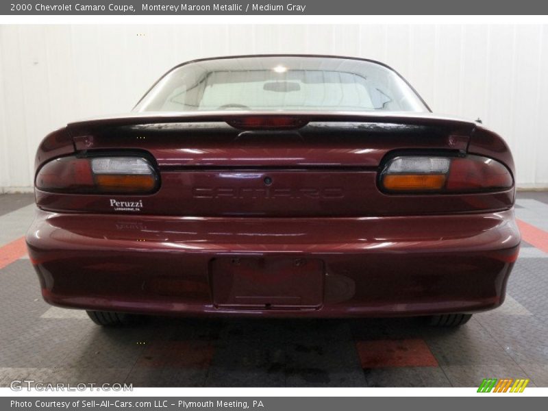 Monterey Maroon Metallic / Medium Gray 2000 Chevrolet Camaro Coupe