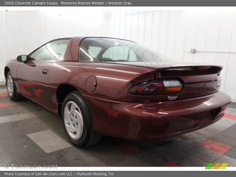 Monterey Maroon Metallic / Medium Gray 2000 Chevrolet Camaro Coupe
