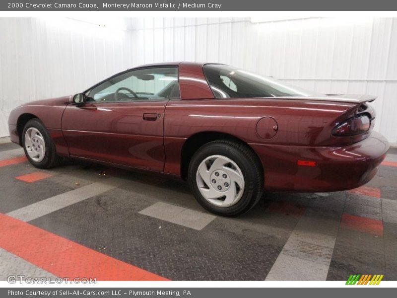 Monterey Maroon Metallic / Medium Gray 2000 Chevrolet Camaro Coupe